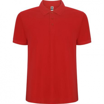 Футболка поло PEGASO PREMIUM мужская, КРАСНЫЙ 5XL