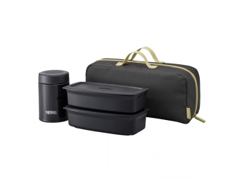 Ланч-набор JEA-1001, 1000 мл (черный)