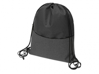 Рюкзак-мешок Reflex со светоотражающим эффектом (серый)