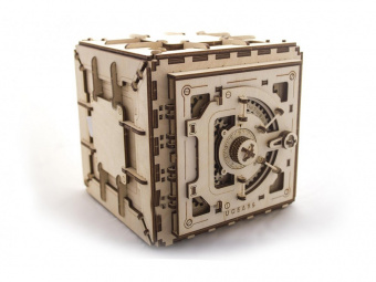3D-ПАЗЛ UGEARS Сейф (натуральный)