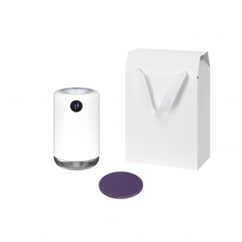 Подарочный набор Bliss, Auris, фиолетовый (увлажнитель воздуха, зарядное устройство)