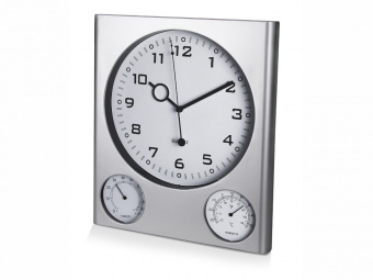 Погодная станция настенная Патерна (серебристый)