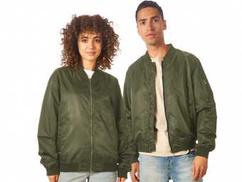 Куртка бомбер Antwerpen унисекс (хаки)