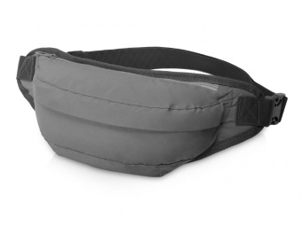 Светоотражающая сумка на пояс Extra Reflect (серый)