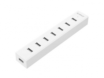 USB-концентратор Orico H7013-U3-АD (белый) с блоком питания