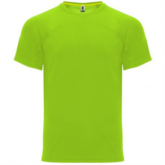 Спортивная футболка MONACO унисекс, ЛАЙМОВЫЙ XS