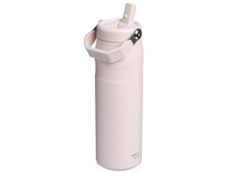 Бутылка для воды с откидной трубочкой Stanley IceFlow™ 2.0, 700 мл (розовый)