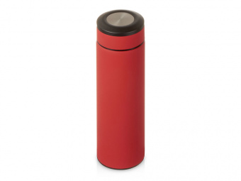 Вакуумный термос Vacuum Flask C1, soft touch, 420мл (красный)