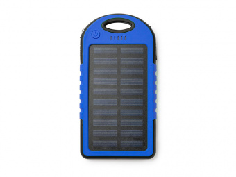 Внешний аккумулятор DROIDE на солнечной батарее, 4000 mAh (синий, черный)