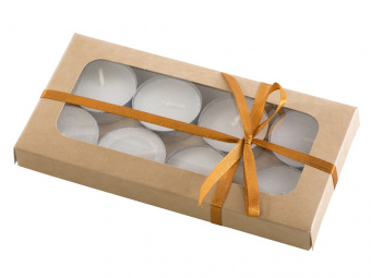 Чайные свечи с предсказаниями Surprise (белый, коричневый)