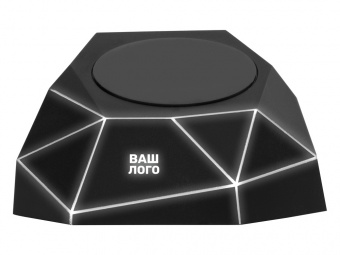 Док-станция с быстрой беспроводной зарядкой Geo Dock (антрацит)