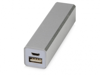 Внешний аккумулятор Брадуэлл, 2200 mAh (серебристый)