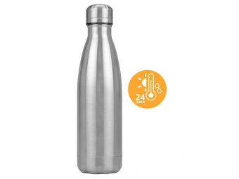Термобутылка Актив (серебристый)