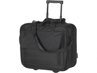 Сумка на колесиках с отделением для ноутбука (черный)