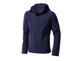 Куртка софтшел Ланглей мужская (темно-синий)