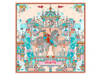 Платок Царьград (разноцветный)