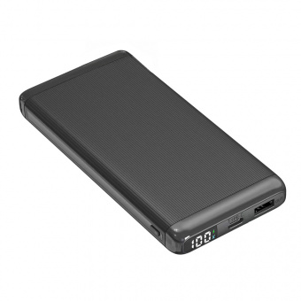 Внешний аккумулятор Orvex c быстрой зарядкой (до 22,5W), 10000 mAh, черный