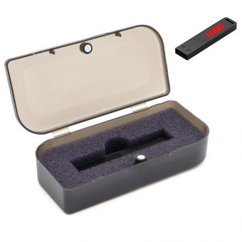 Флешка Suomi 16 Гб в футляре, с красной подсветкой Флешка Suomi 16 Гб в футляре, с красной подсветкой