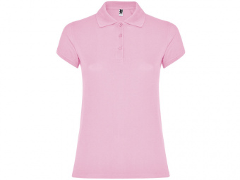 Рубашка поло Star женская (розовый)