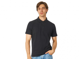 Рубашка поло Chicago мужская (черный)