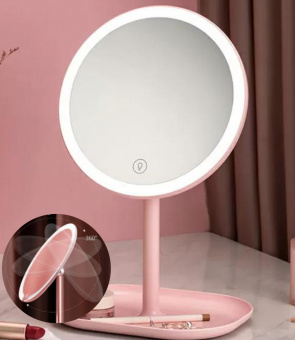 Зеркало косметическое настольное Jordan&Judy LED Makeup Mirror (NV532)