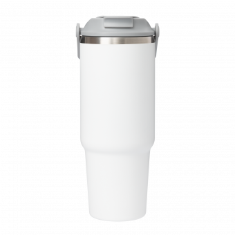 Термокружка вакуумная Монтана, белая