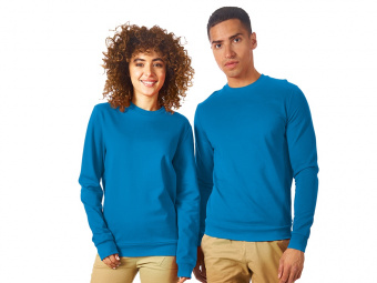 Свитшот Motion с начесом, унисекс (голубой)