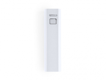 Внешний аккумулятор BENDER, 2600 mAh (белый)