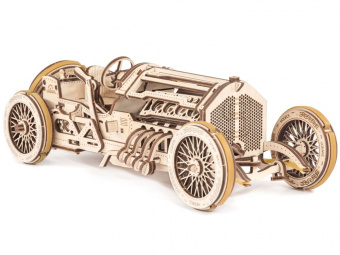 3D-ПАЗЛ UGEARS Спорткар U-9 Гран-при (натуральный)