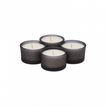 Набор ароматических свечей Sento, серый