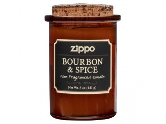 Ароматизированная свеча Bourbon & Spice (коричневый)