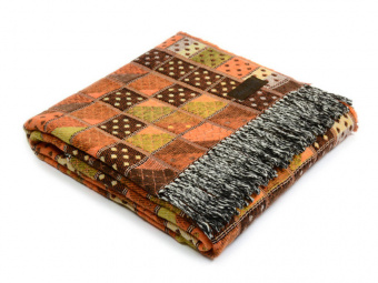 Плед ILLINOIS CTN 7040 (оранжевый, разноцветный)