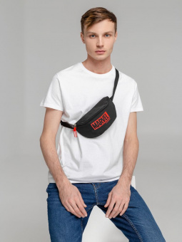 Поясная сумка Marvel, черная