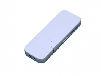USB 2.0- флешка на 4 Гб в стиле I-phone (белый)