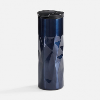 Термостакан Gems Black Sapphire, черный сапфир (синий)