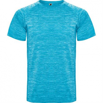Спортивная футболка AUSTIN мужская, ПЁСТРЫЙ БИРЮЗОВЫЙ M