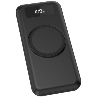 Внешний аккумулятор Authority с беспроводной зарядкой (5W), 10000 mAh, чёрный