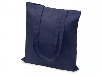 Сумка из хлопка Carryme 105, 105 г/м2 (темно-синий)
