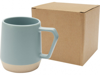 Керамическая кружка Dolce, матовая (синий)