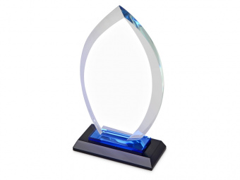 Награда Flame (синий, прозрачный)