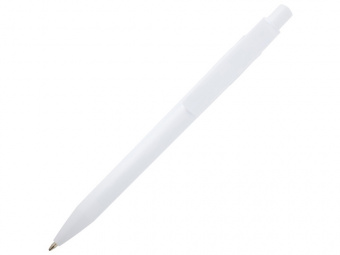 Ручка шариковая из переработанной пластмассы Unica (белый)