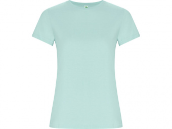 Футболка из органического хлопка Golden Woman женская (зеленый)