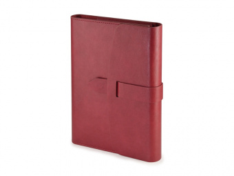 Ежедневник недатированный А5 Senate с магнитным клапаном (бордовый)
