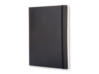 Записная книжка Classic Soft, XLarge (в линейку) (черный)