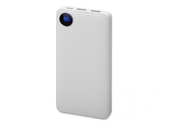 Внешний аккумулятор Mild, soft-touch, 10 000 mAh (белый)