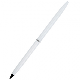 Вечный карандаш с шариковой ручкой EverLine, белый