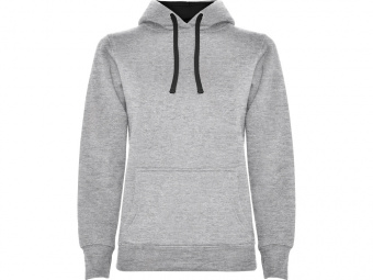 Толстовка с капюшоном Urban женская (серый, черный)