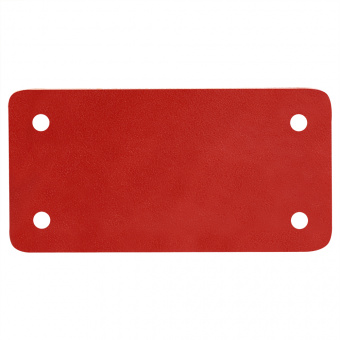 Шеврон 30*60 мм, красный