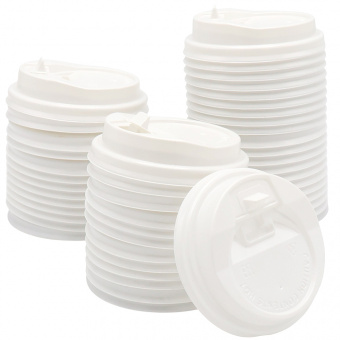 Набор 50 шт крышка для стакана 8 унций  (80 мм)