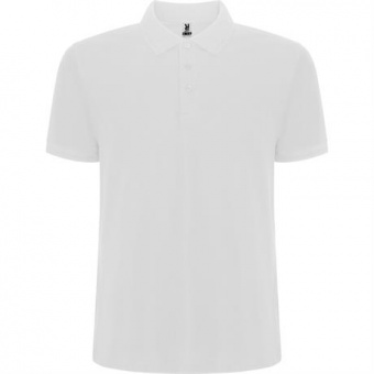 Футболка поло PEGASO PREMIUM мужская, БЕЛЫЙ 2XL